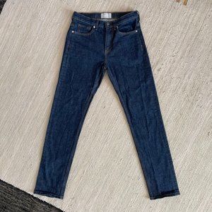 Everlane - Men's The Straight Fit Jean Dark Indigo 30x32